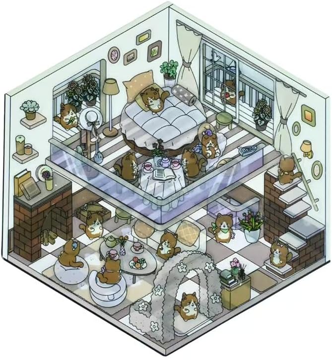 DIY 3D Scene Stickers