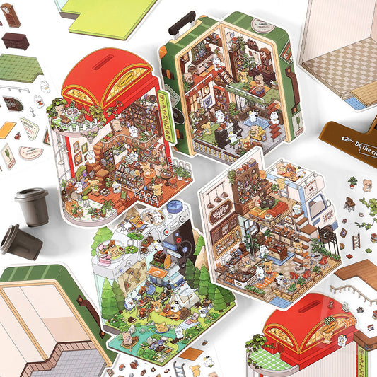 DIY 3D Scene Stickers